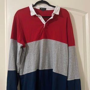 Long sleeve rugby men’s top.